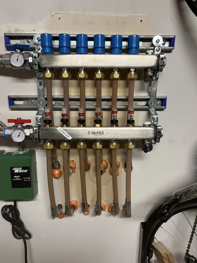 Plumber performing Leak Detection at a residential property in Fairfield